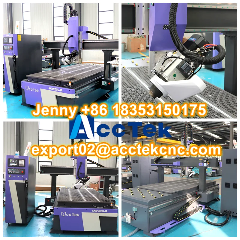 Cnc Router 4 Axis Atc Woodworking Router Cnc Engraving Machine 500mm Z Axis 4axis atc cnc router for Wood Furniture Door Cabinet