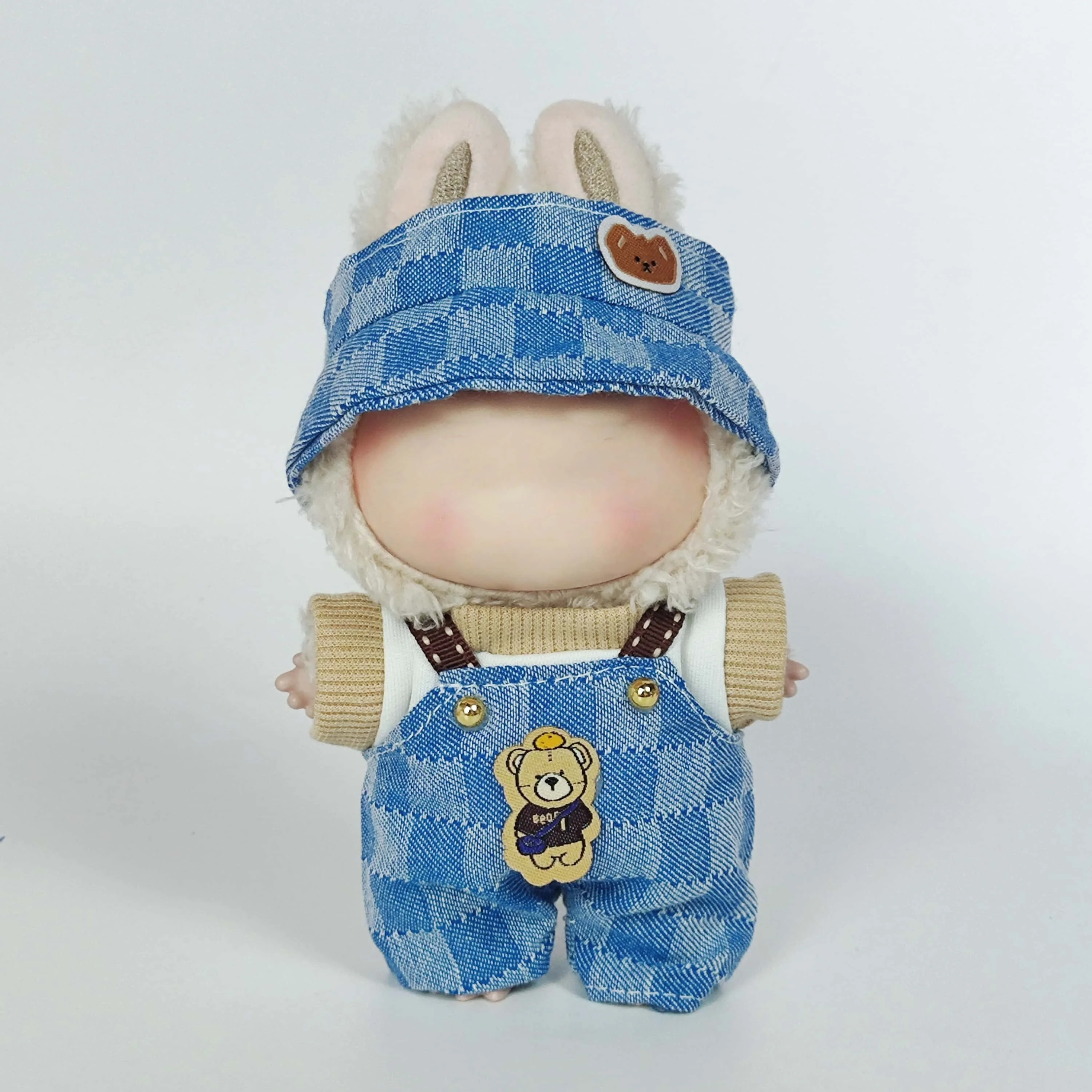 Одежда для куклы labubu, аксессуары для кожи Kpop Exo 15-17 см, комплект комбинезонов Labubu Idol V1 V2, одежда