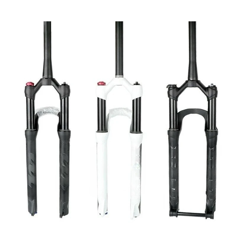 Mountain bike barrel shaft cone tube front fork 27.5 inch 29 inch wire controlled straight tube oil and gas fork