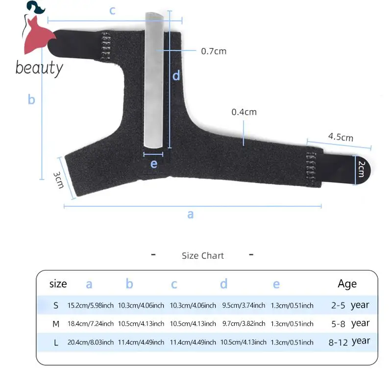 스포츠 손목 엄지 손 지지대 조절 가능한 압박 손가락 거치대 보호대 보호대, 손가락 보호 슬리브