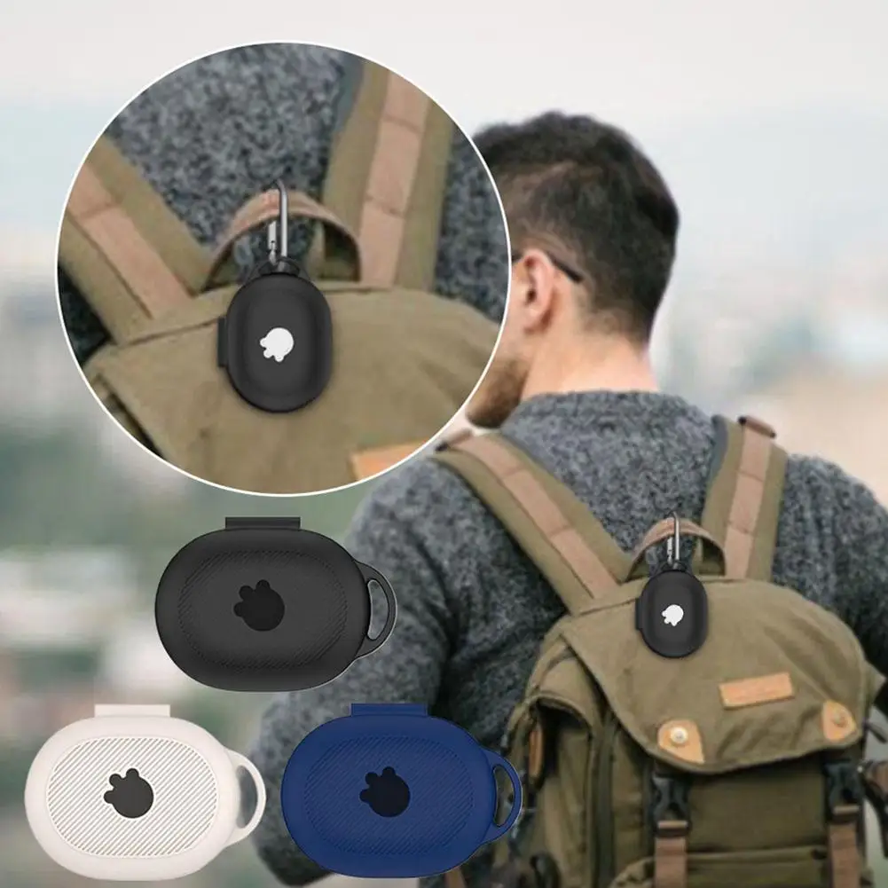 Силиконовый защитный чехол для SteelSeries Arctis Gamebuds, чехол для беспроводных наушников, противоударный пылезащитный чехол с карабином