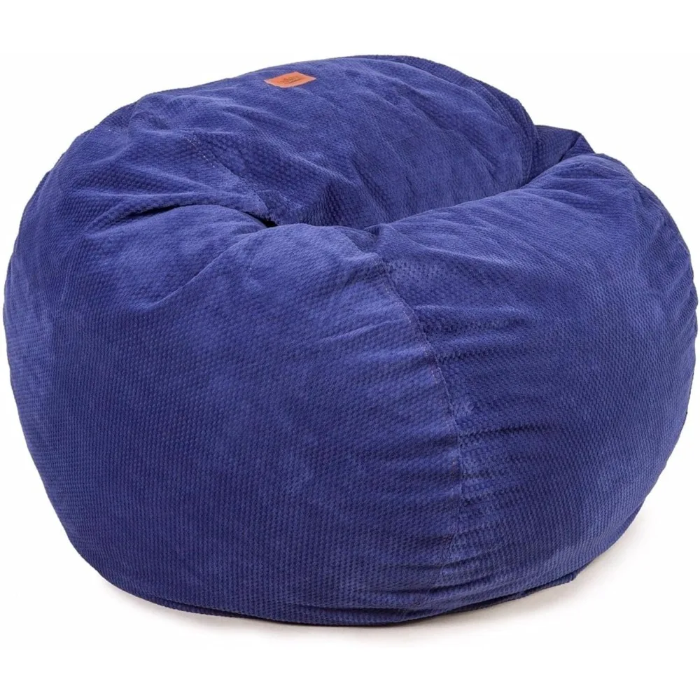 Display Bean Bag - Convertible Bean Bag Chair and Bed - Machine Washable Display Cloth Cover Bedroom Chair  Giant Bean Bag