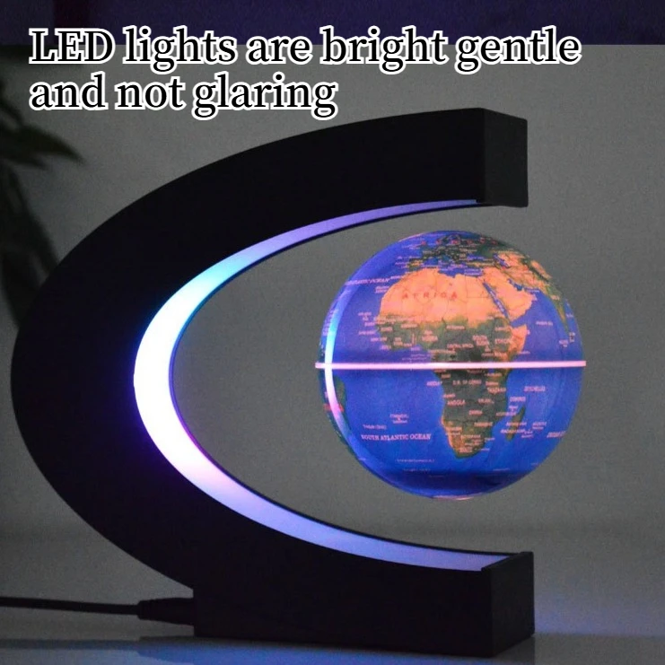 Maglev Globe Activity Gift Office Desktop Home Premium Feel Technological Sense Luminous Creative Decorative Ball