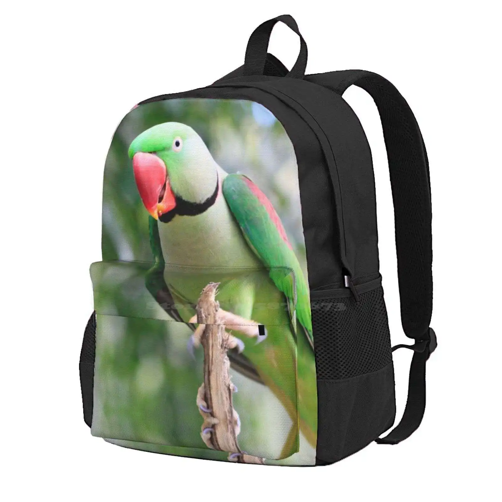 Alexandrine Parrot Hot Sale Schoolbag Backpack Fashion Bags