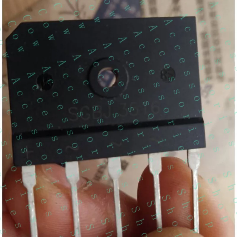 PP+ 5pcs 3-phase flat rectifier bridge 35A 1600V 5-pin SGBJ3516