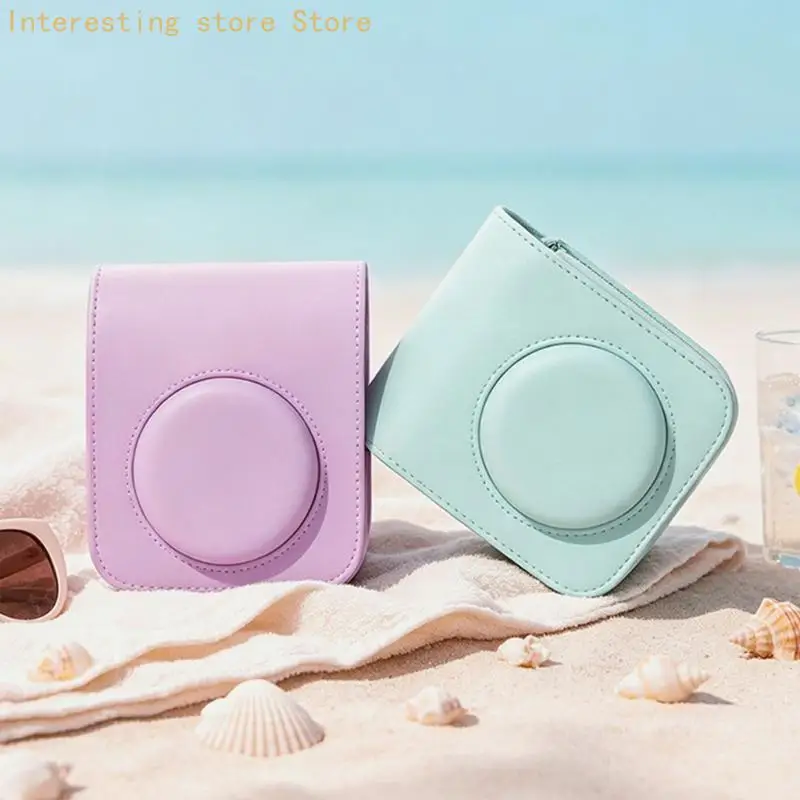 PU Styles Instantly Kameratasche mit verstellbarem Schultergurt, für CHUZHAO Umhängetasche für unterwegs und einfach 55KC – Detail 9