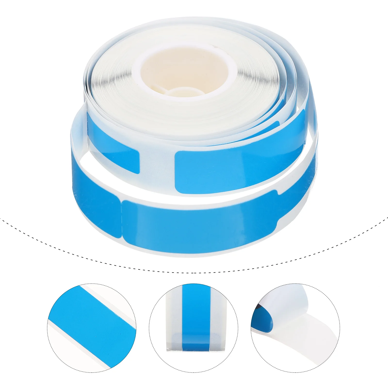 

Cable Wire Stickers Labels Self Adhesive Tags Blue Paper Heat Sensitive Marking Thermal for