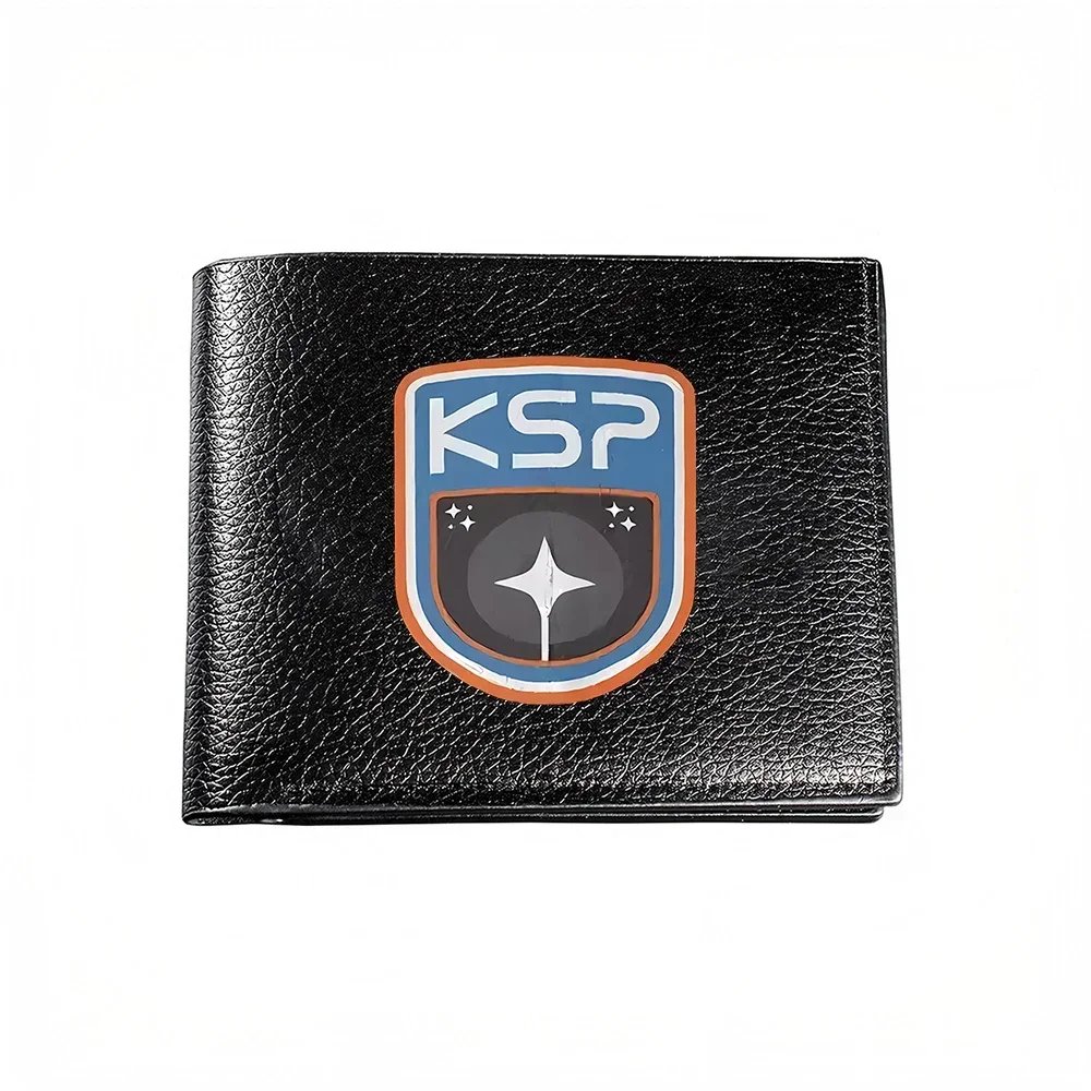 Ksp Shield Emblem Men S Wallet Card Holder Casual Business Fashion Print Design