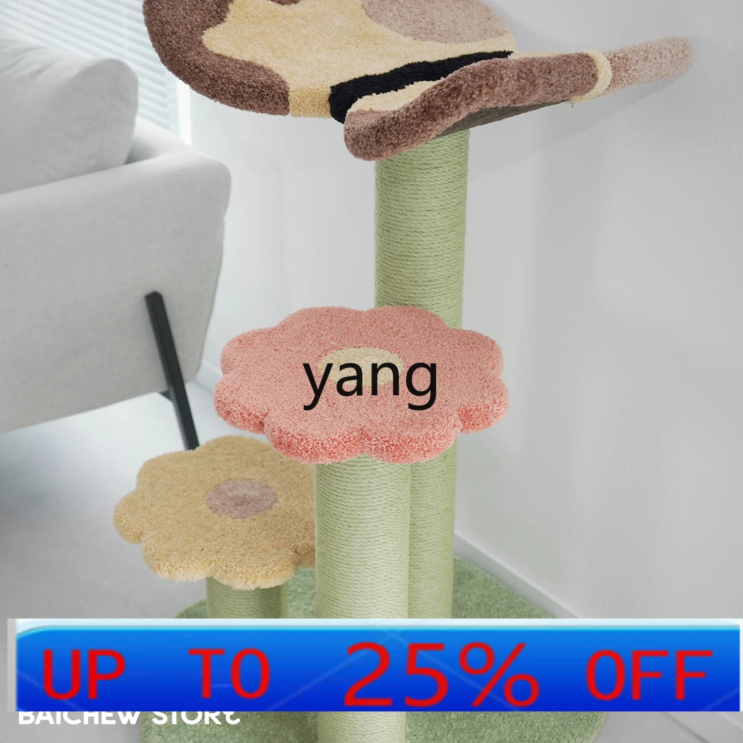 CX  Butterfly cat climbing frame Castle cat tree scratchable cat climbing frame integrated