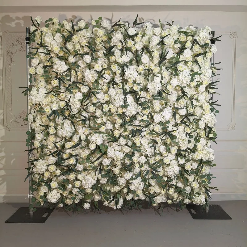 Bottom flower wall background wall, wedding decoration wedding stage arrangement fake flower background flower wall