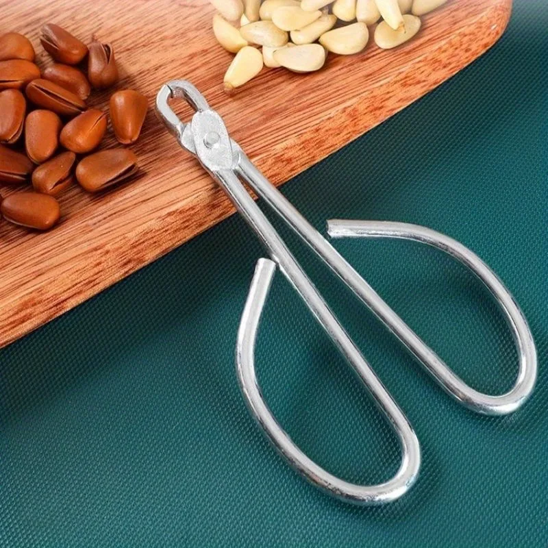 Stainless Steel for Sunflower Seed Crackers, Nut Shellers, Peeling Tools, Watermelon, Pine Nuts, Walnuts, Peanuts, Kitchen Tools - view 5