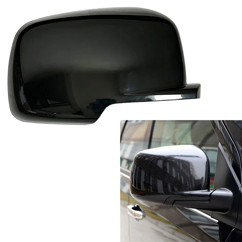 Car Left Right Rear Mirror Cover No Paint for Dodge Journey 2009 2010 2011 2012 2013 2014 2015 2016-2020 Crossroad 2009-2020