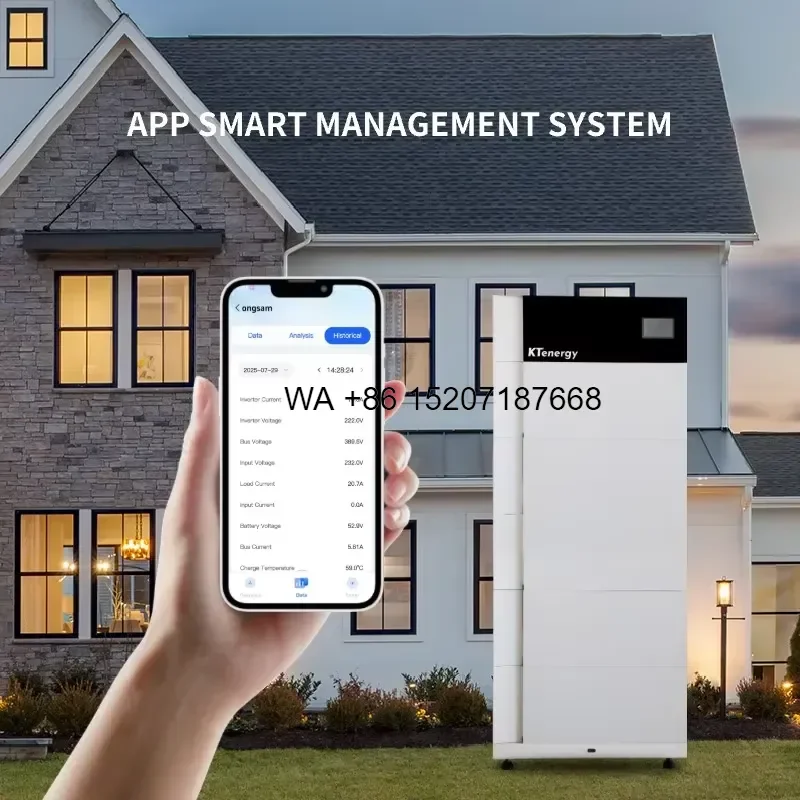 Wmwmnu For Home Energy Storage Solar Battery Lithium Ion Batteries for Solar System Residential Power Wall Backup