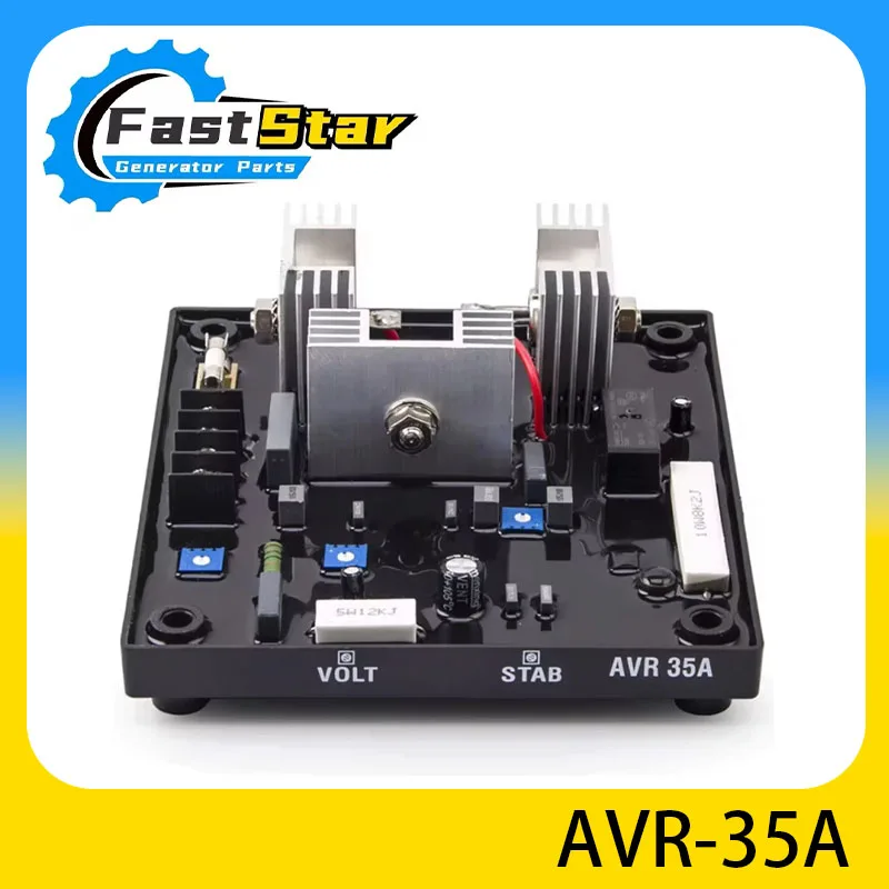 

AVR-35A Automatic Voltage Regulator - Brushless Generator Stabilizer for Alternators (Control Module Parts)
