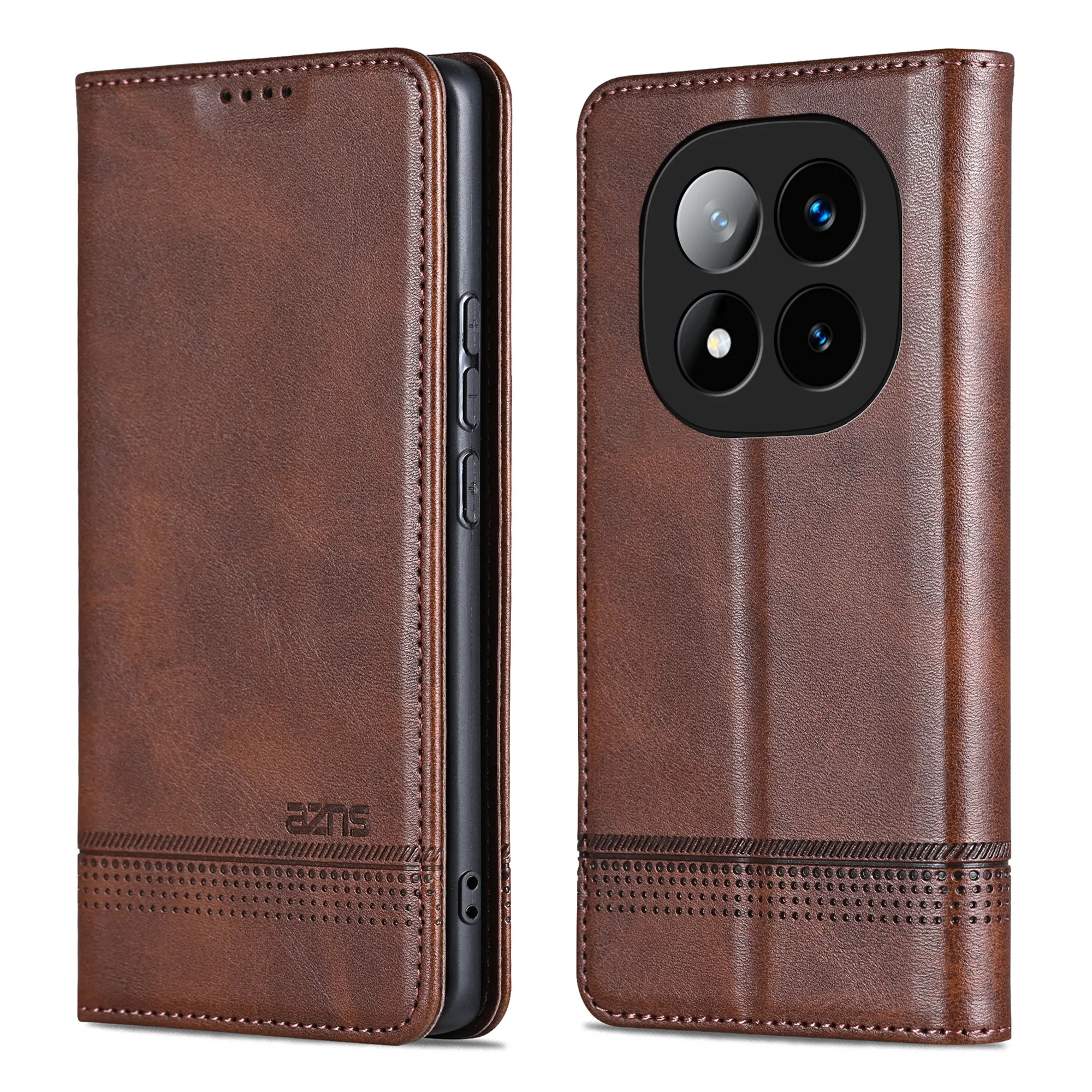 

Leather Case For Xiaomi Redmi Note 15 14 13 12 Pro Plus 5G + 13C 14C 15C Magnetic Flip Phone Wallet Card Holder Cover