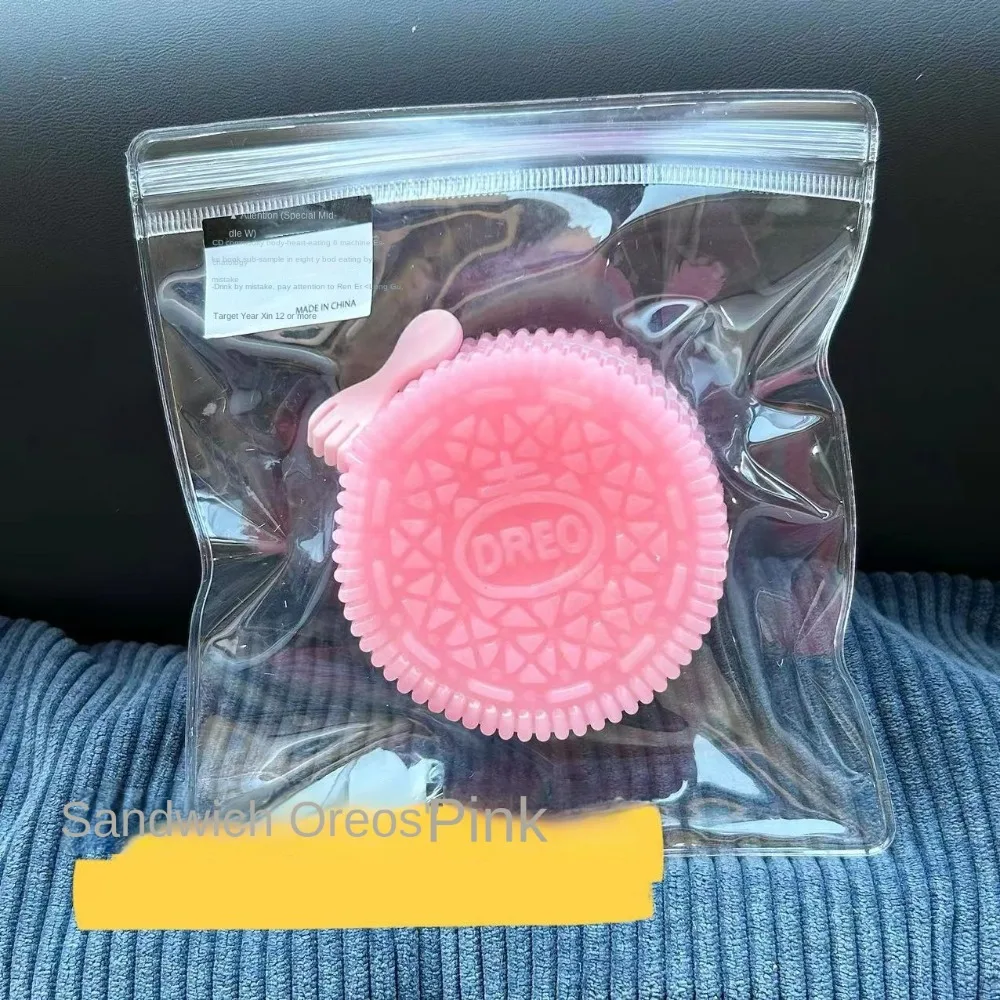 Super weiches großes Oreo Keks Kneifen Spielzeug handgemachte Mochi Taba Stress abbau Spielzeug Silikon neues Zappeln Geschenk