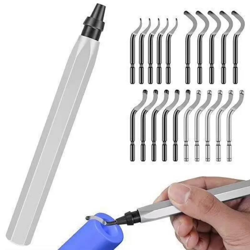 Deburring Tool Pen Metal Burr Remover for Copper Pipe 3D Printing Plastic Resin Art Edge Finishing Tool