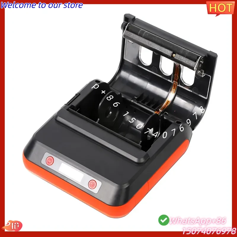 2026 High Speed 3 Inch Thermal Label Printer Speed USB Handheld Portable Barcode Label Printer M-80A