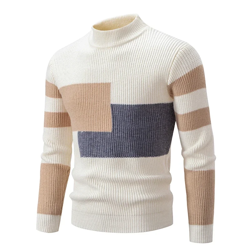 A 7-color Series of Knitted Wool Sweaters and Sweaters Is Designed To Keep Warm in Autumn and Winter