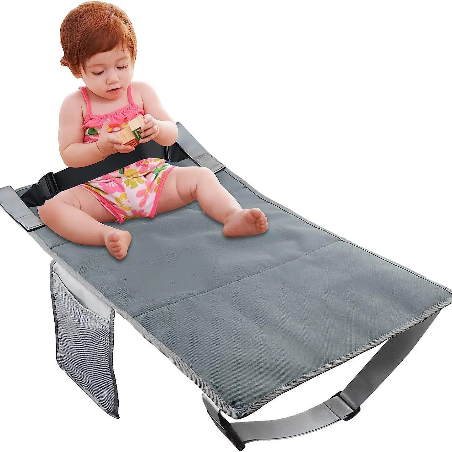 Coussin de siège de voyage portable pour bébé, coussin de voyage minimaliste pour enfants, aide à la question, lit de vol, matelas de voyage