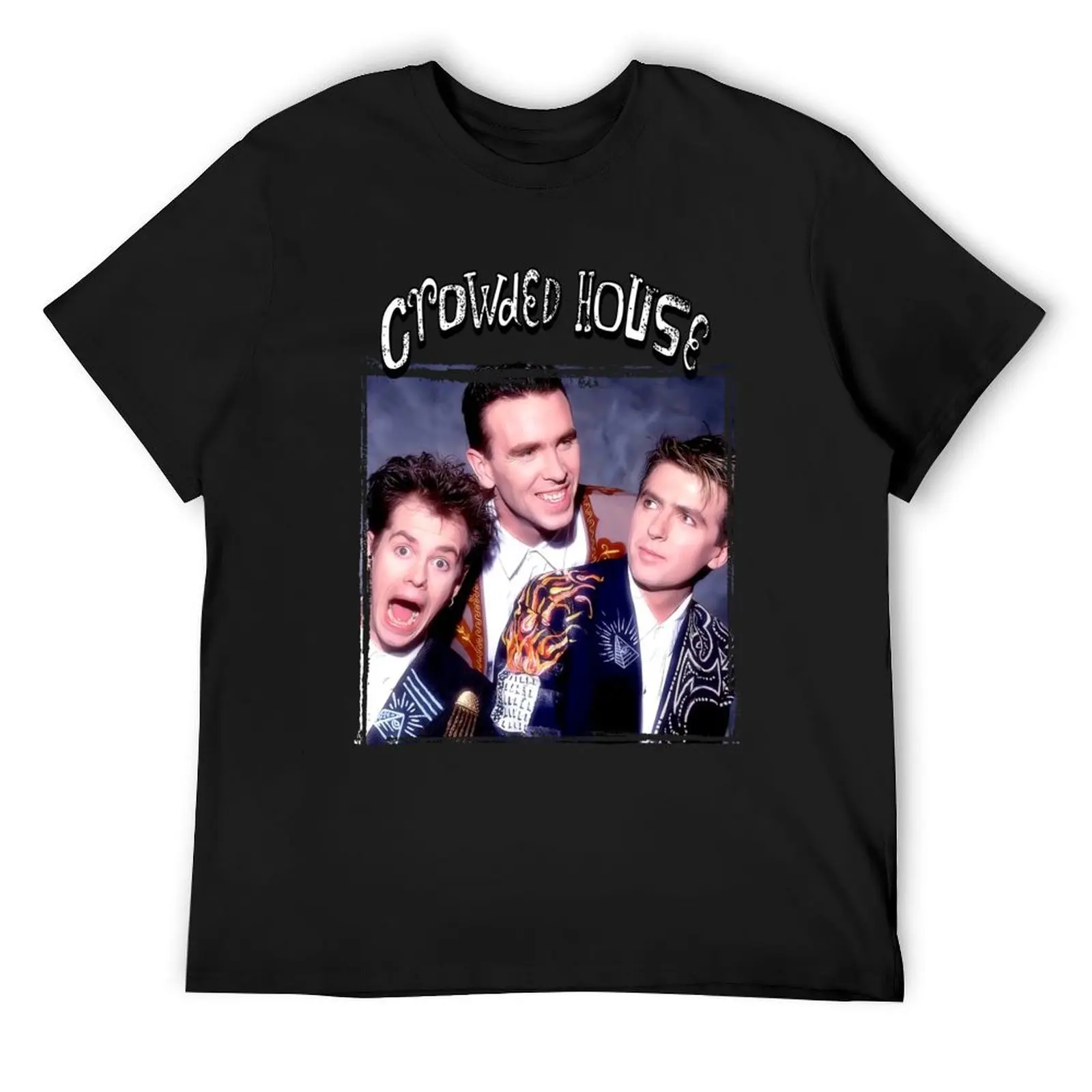 Crowded House T-Shirt oversizeds Aesthetic clothing custom t shirt oversized mens plain t shirts