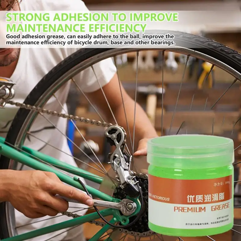 Bicycle Grease Green Applesauce Bearing Grease Hub Lubricants Oil Lube Lipid Bicycle Maintenance Equipment Cycling Accessory