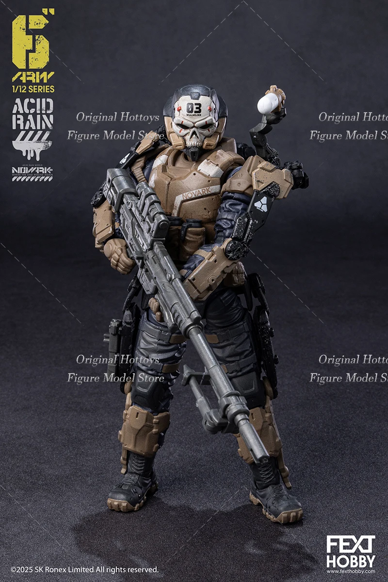 Ácido chuva guerra AR-001-004 1/12 escala soldados três guerra banner skullwelder proteus conjunto completo 6 polegadas figura de ação modelo presentes