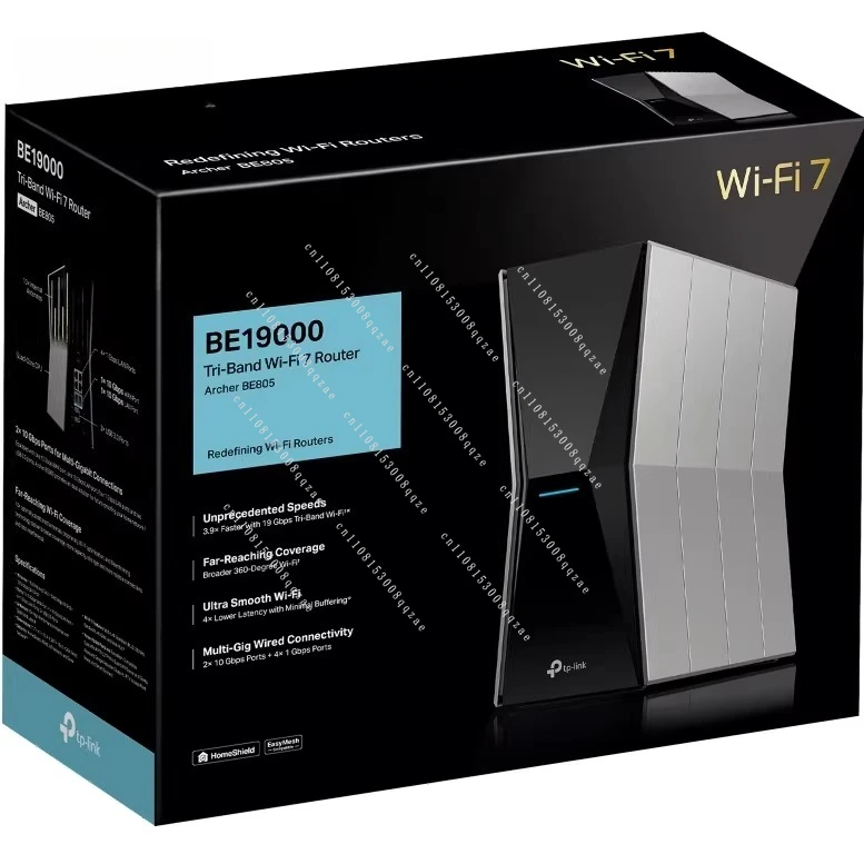 

Беспроводной Wi-Fi 7 роутер Archer BE800/805/900 BE19000/24000