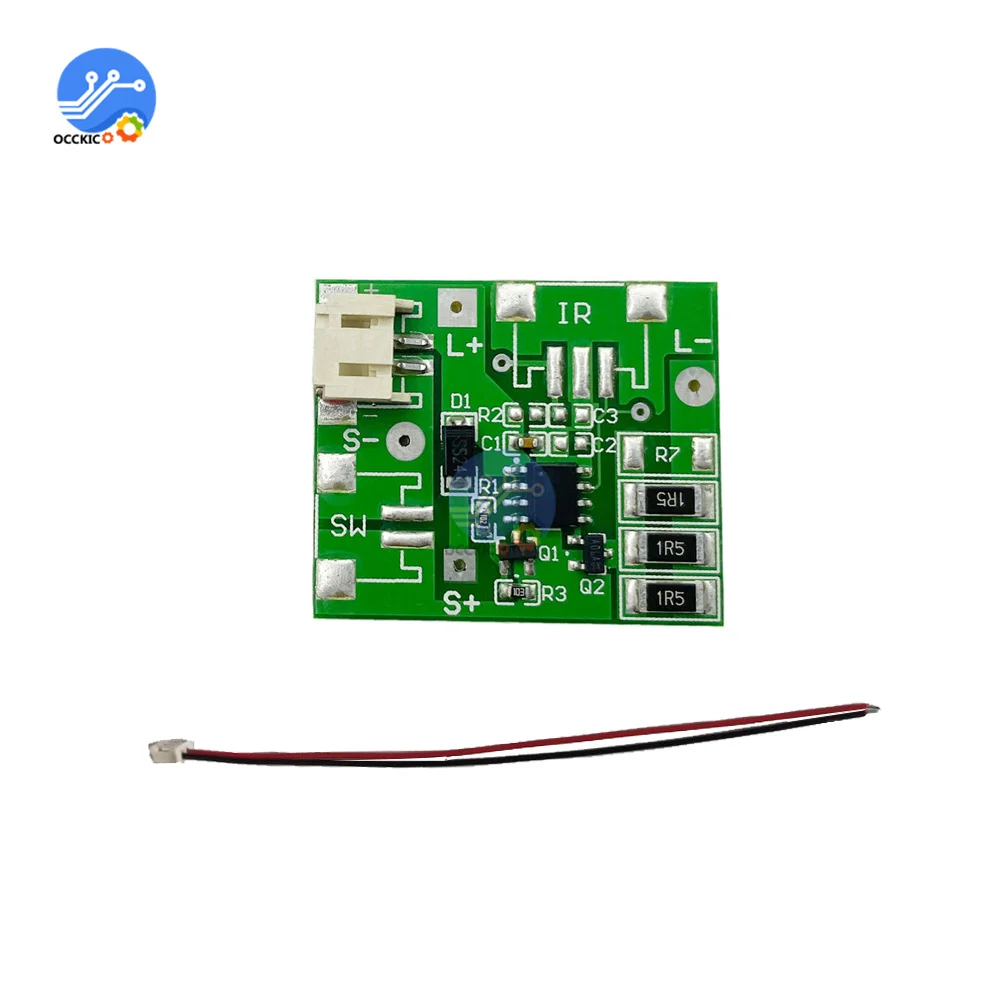 Spotlight 3.7V วงจรบอร์ดคอนโทรลสมาร์ทกลางแจ้ง LED Light สำหรับพลังงานแสงอาทิตย์ไฟภายนอกอาคาร