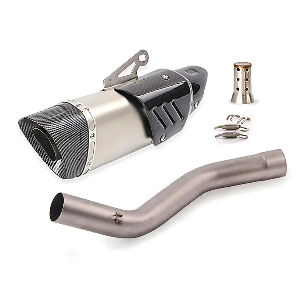 Auspuffanlagen für Kawasaki Ninja ZX6R ZX636 2009-2023 Auspuffrohr 51mm Schalldämpfer Schalldämpfer Slip-on Auspuffrohre – Detail 12