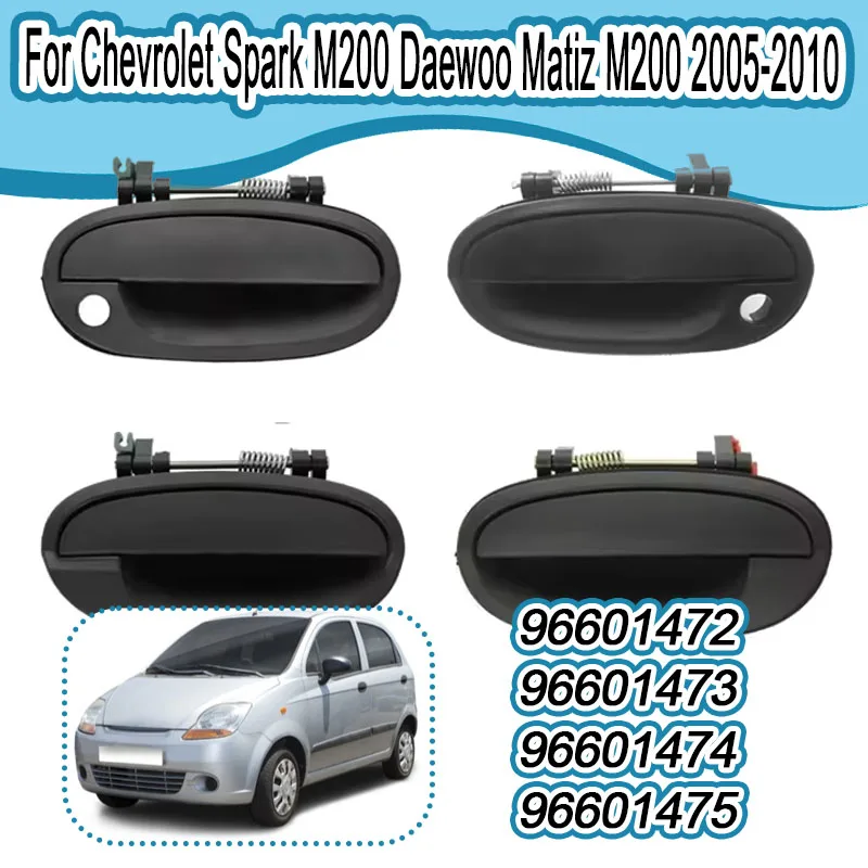 

Для Chevrolet Spark M200 Daewoo Matiz M200 2005-2010 наружная ручка двери 96601472 96601473 96601474 96601475