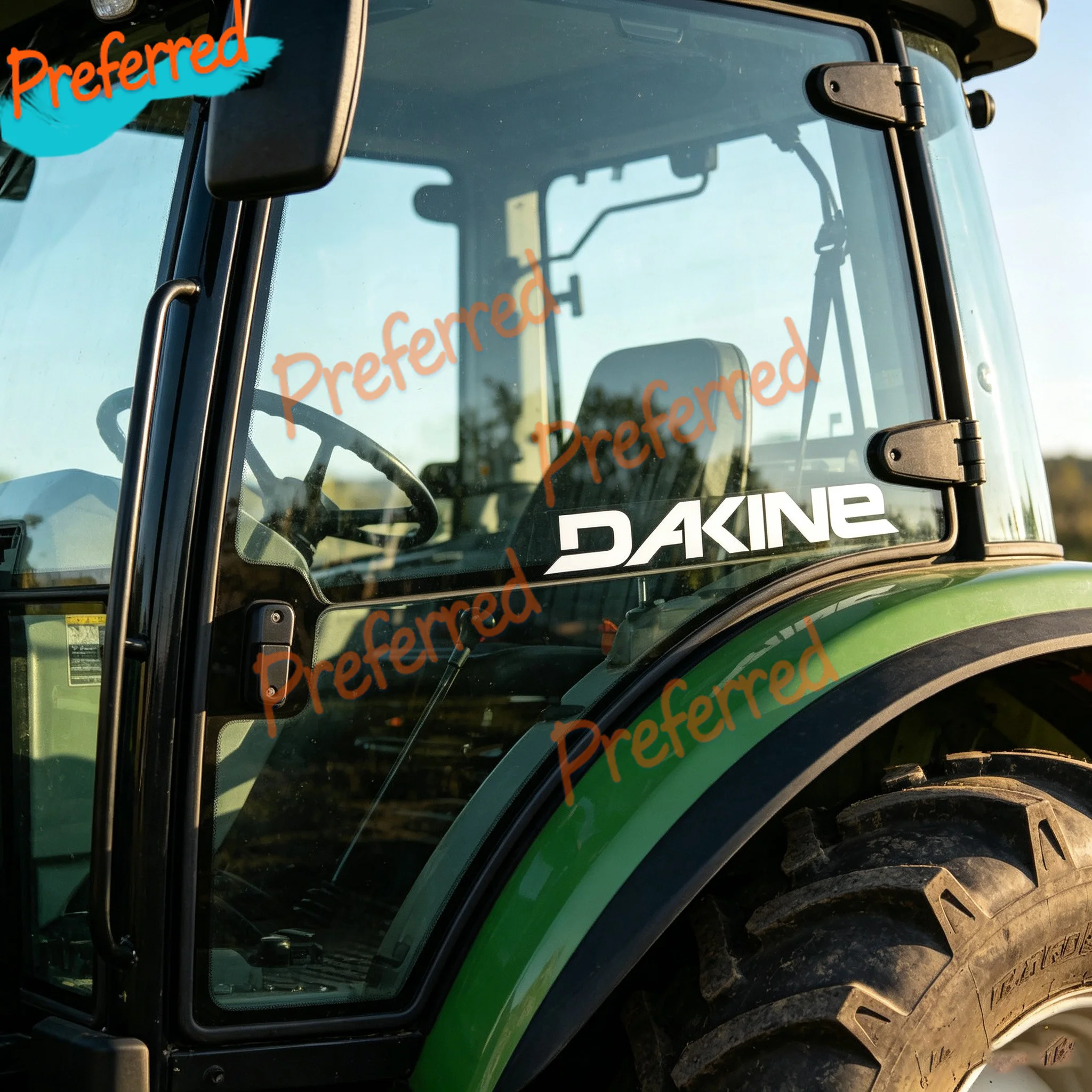 2x Наклейки-стикеры Dakine Diecut для сноуборда, лыж, велосипедов, автомобилей - Настраиваемые по размеру - Без фона