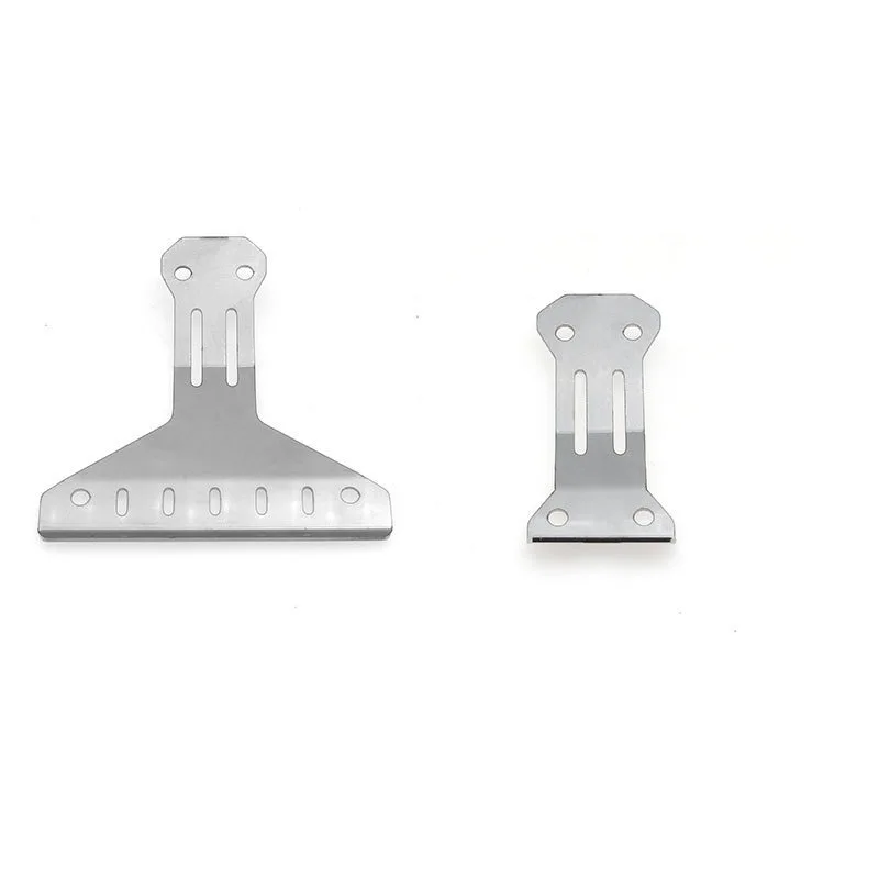 Edelstahl-Chassis-Rüstungsschutz vorne und hinten für Tamiya XV-02 Pro XV02 58707 1/10 RC Car Upgrades Teile