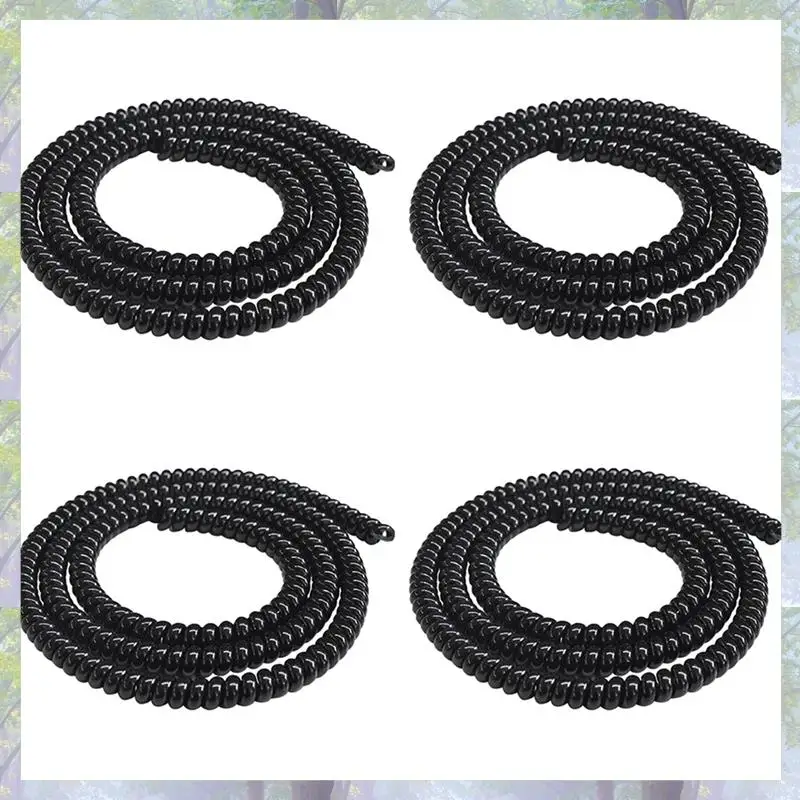 جديد وصول 24 قطعة 1 متر E-الدراجة كابل الأنابيب حماية دوامة التفاف لف سلك كابل حامي غطاء أنبوب ل سكوتر دراجة نارية