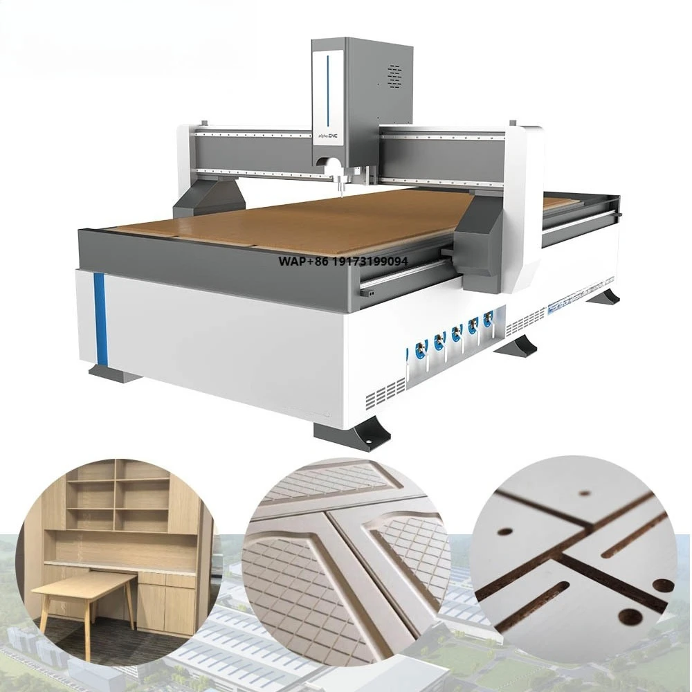 High Precision China 1325 CNC Wood Router MDF Engrave Carving Cutting Cheap CNC Routers Madera Machine Price for Sale