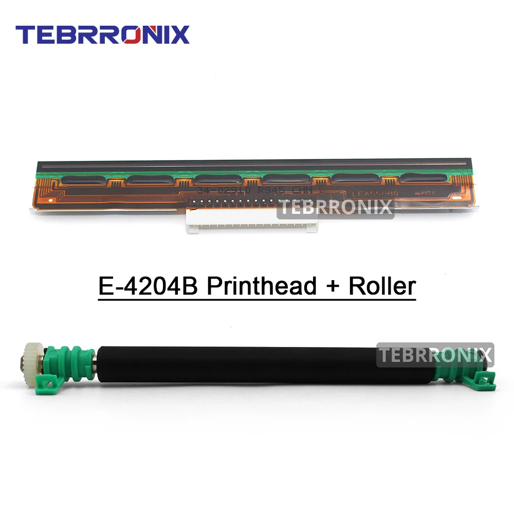 PHD20-2267-01 New Original Printhead + Roller for Datamax E-4204B E-4205 Mark II Thermal Barcode Label Printer ROL78-2867-01