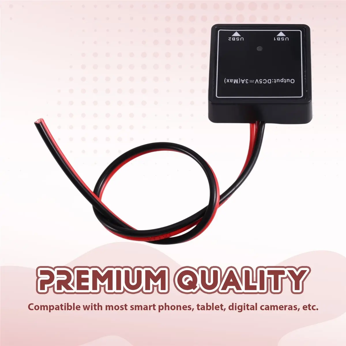 Dynamic 0.2m 5V 3A Solar Panel Power Bank Dual USB Charge Voltage Controller Regulator Charger Controller Constant Current