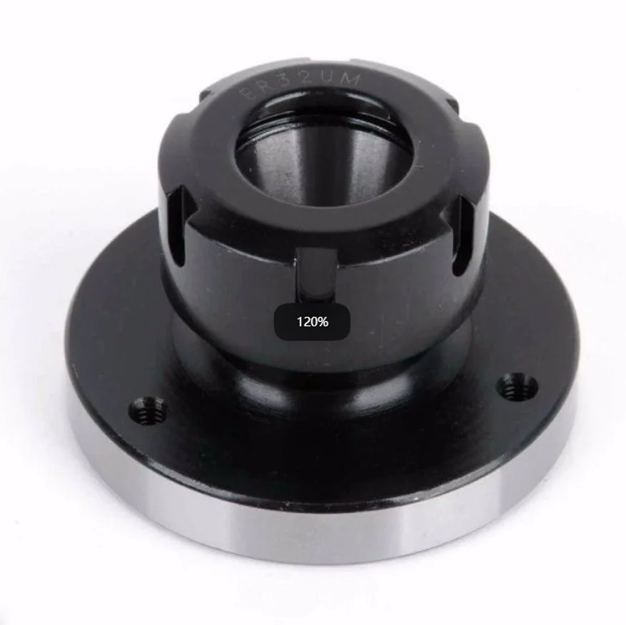 High-precision chuck seat collet A2 flange four- and five-axis chuck straight hole can replace the card Model ER16/32/40/50