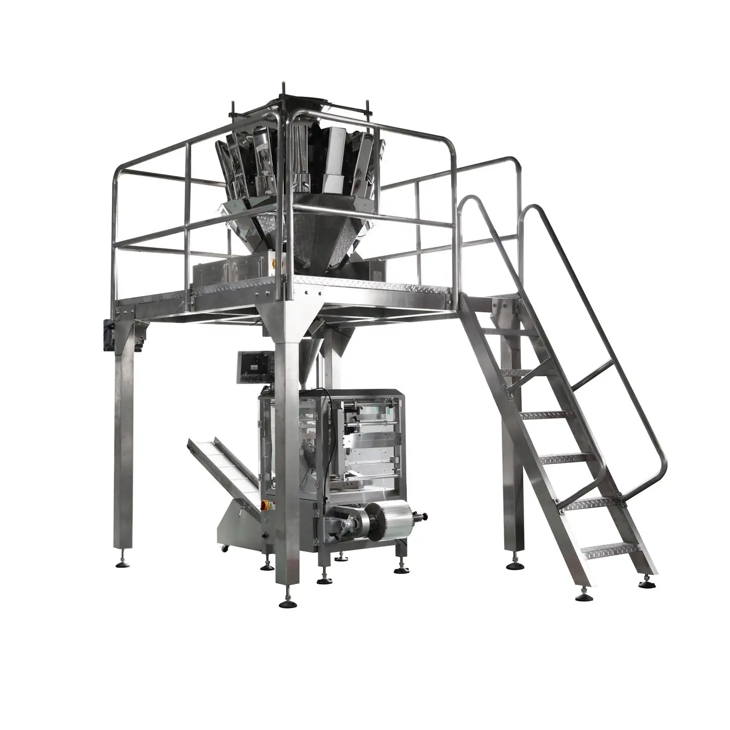 FOODLINE VFFS Packaging Machine High‑precision Filling VFFS Packer For Strict Weight Requirement Granule Food Packing Project