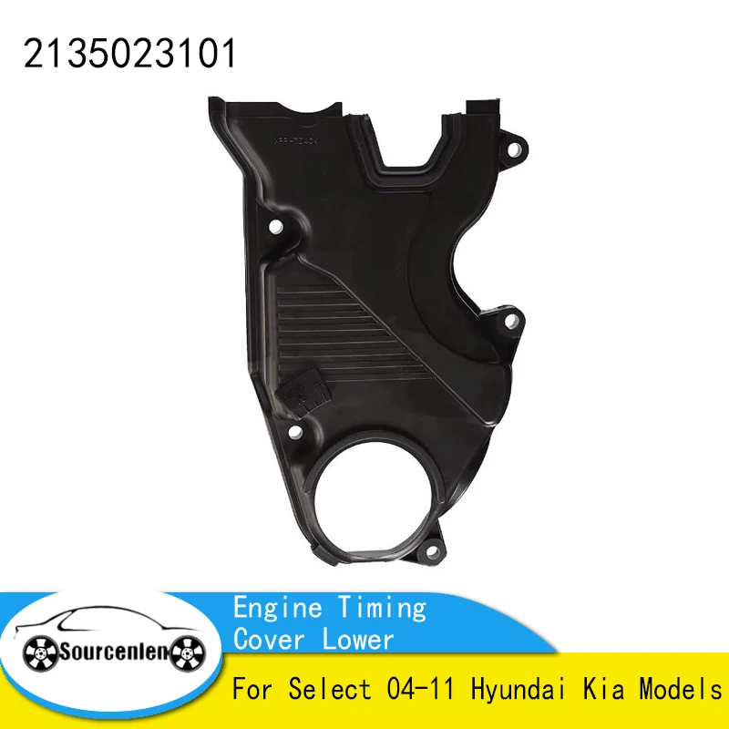 Engine Timing Cover Lower For Select 04-11 Hyundai Kia Models 21350-23101 2135023101