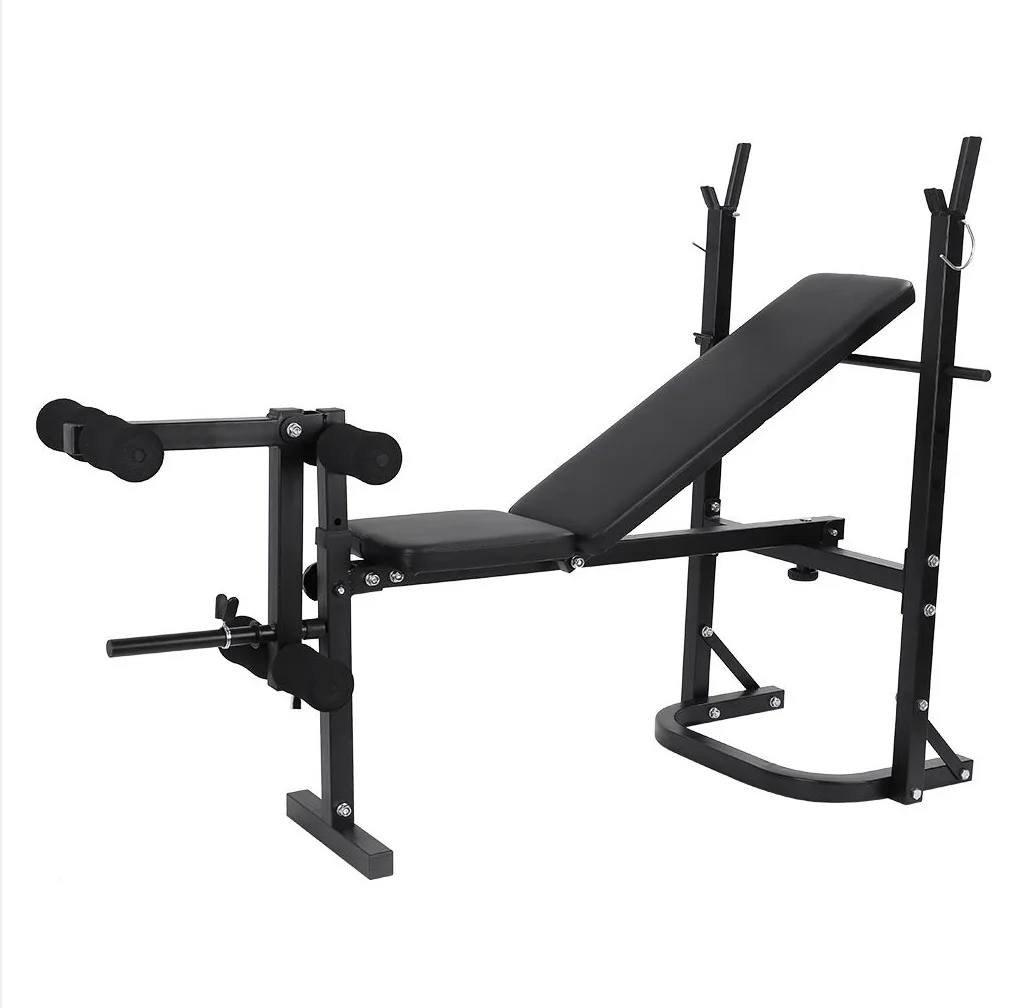 

Factory Price Adjustable Dumbbell Bench Multifunction Weight Bench with Weights and Bar Gym Fitness Equipment