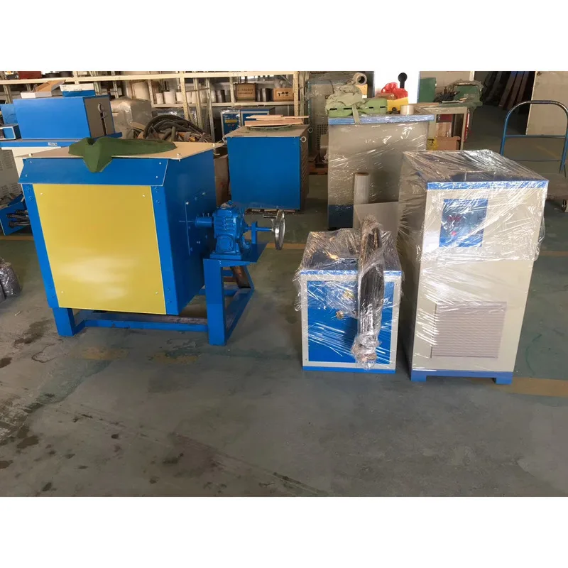 소형 30Kg 50Kg 70Kg 100Kg 금속 전기 유도 용해로 철강 철 알루미늄 구리 용해로