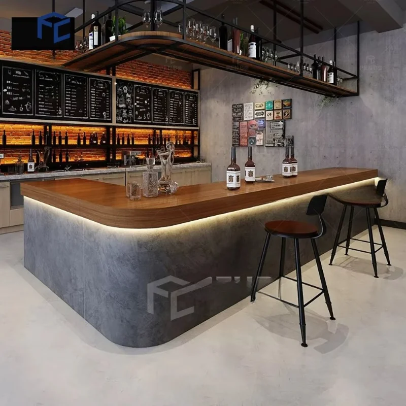 공장 공급 모던 바 디자인 맞춤형 레스토랑 호텔 나이트클럽 바 LED 조명