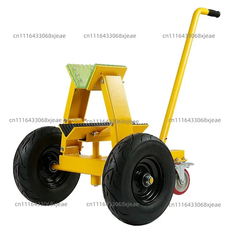 Industrial Heavy-Duty Automatic Clamping Cart - Hand-Pushed Labor-Saving Tool For Marble/Large Stone Plate Transport