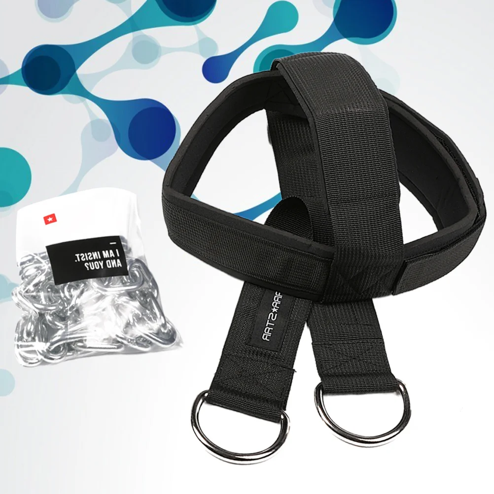 

Professional Head and Neck Trainer Specially Designed for Sports Fitness Durable Material Great Gift Choice for Friends Black