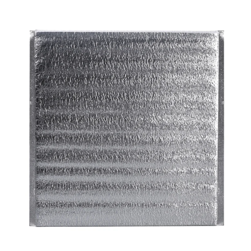 Glacière à Déjeuner en Aluminium, Isolation Pliante, Pique-Nique, Portable, Pack de Glace, Sac Thermique, Livraison de Nourriture, 100 Pièces