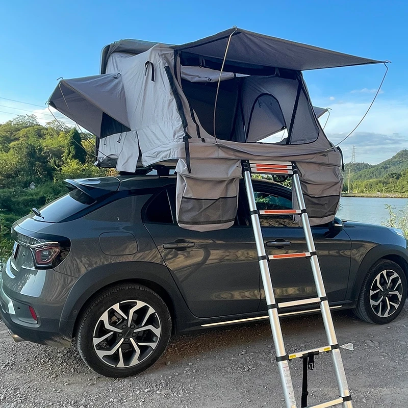 Roof tent car bed hard shell automatic roof top    4 person