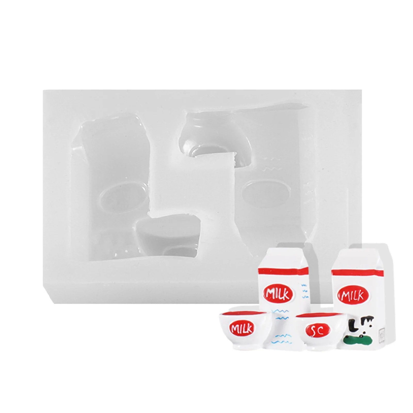 Modèles artisanaux de bricolage, Mini Simulation de nourriture/boulettes, matrice de moulage, pochoir multifonctionnel en Silicone souple pour décoration de gâteau, sucre