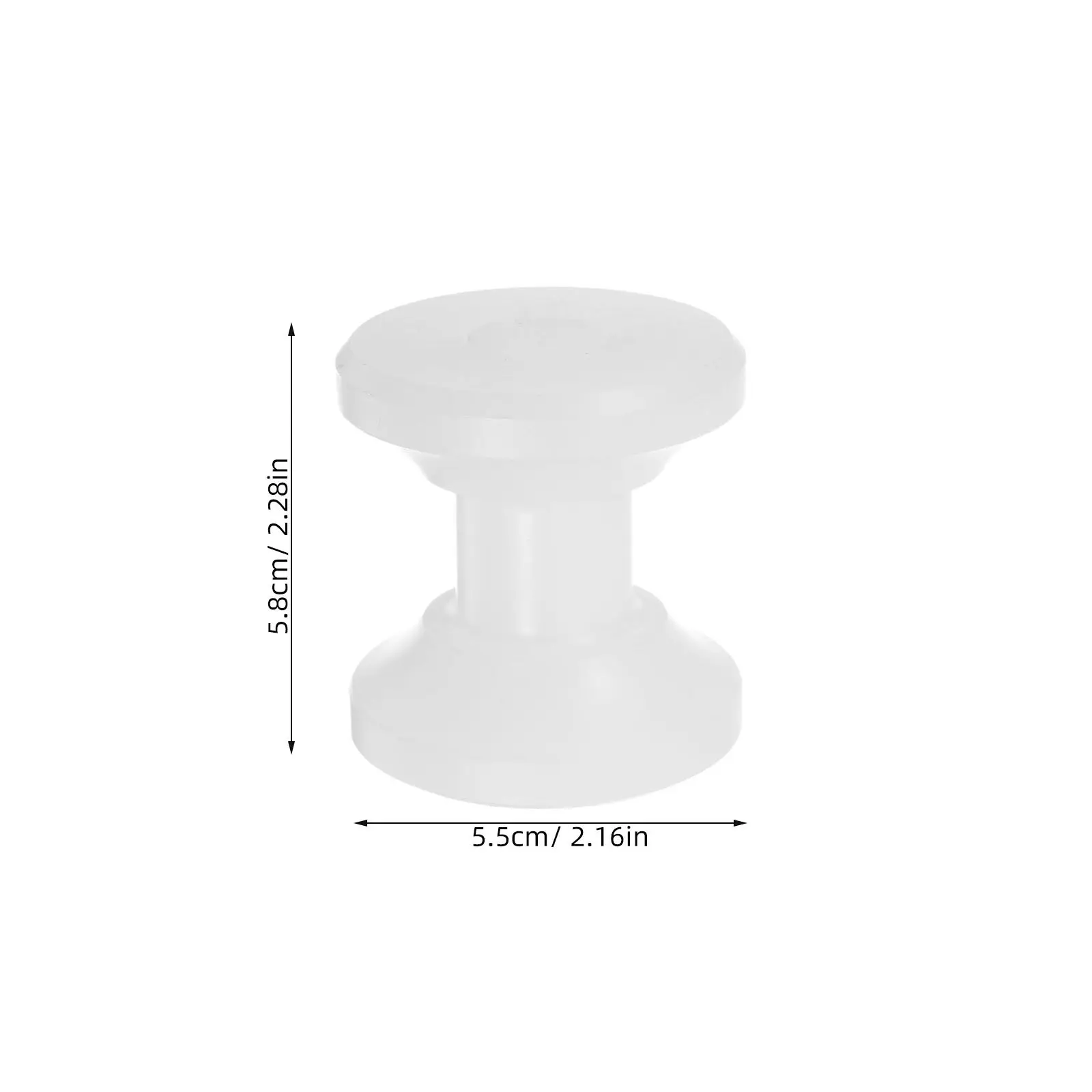 Anchor Roller Replacement Wheel Plastic Marine Anchor Spare Accessory Translucent Guide Rollers for Boat Bow Deck Kayak