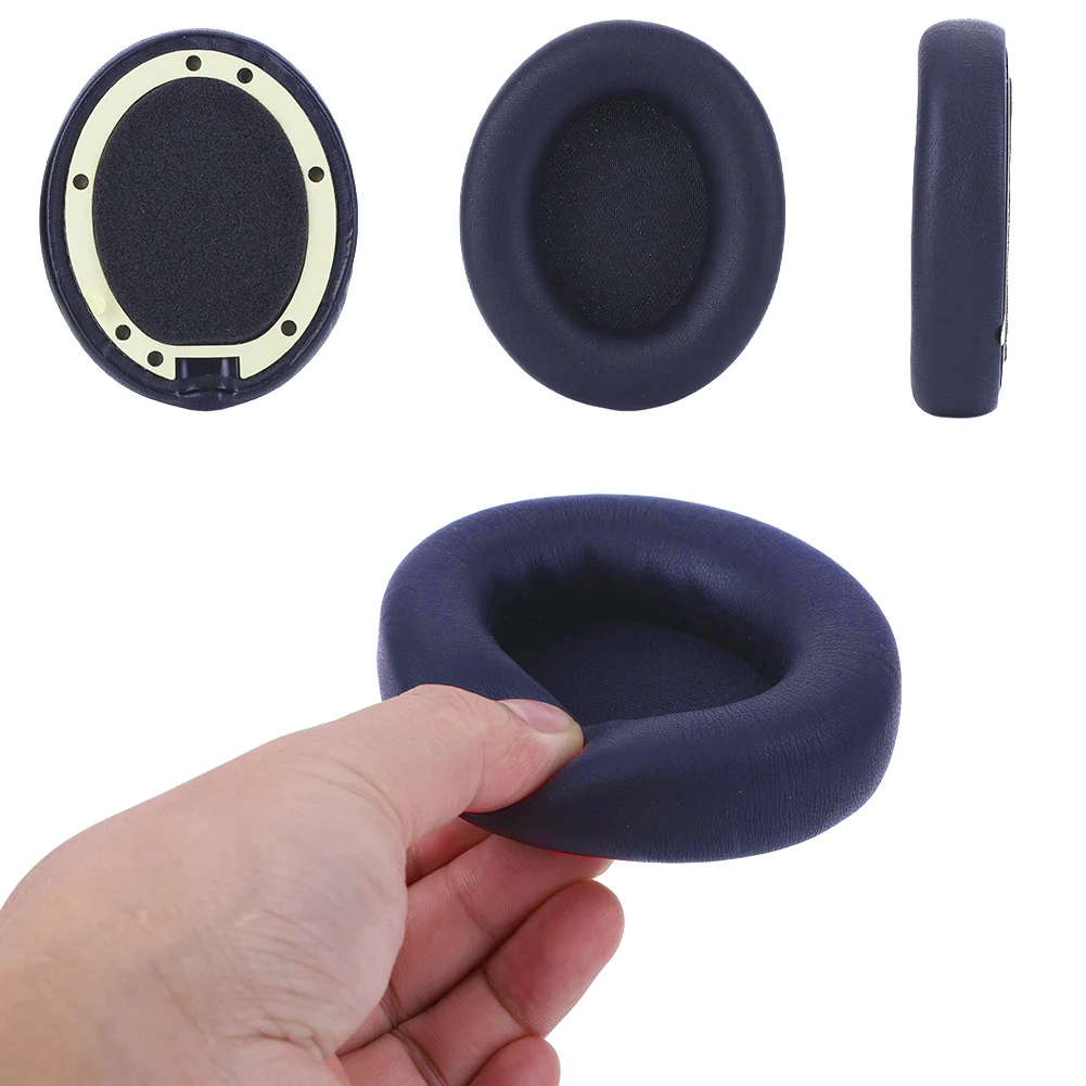 เปลี่ยนแผ่นรองหูฟังเบาะหนังชุดหูฟังแผ่นรองหูฟังถ้วยหูอะไหล่ซ่อม Earmuffs สําหรับ Beats Studio Pro หูฟัง